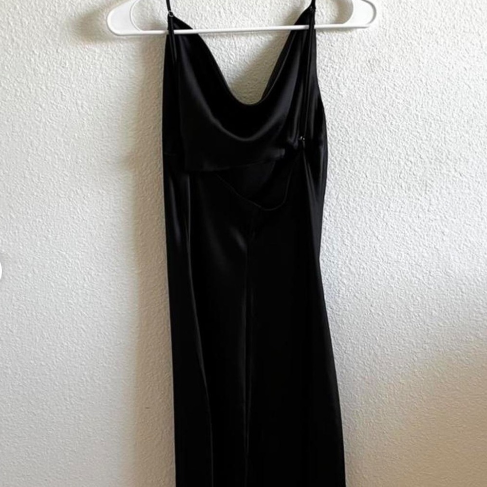 Princess polly black dress betta vanore midi dress in black size 0 New - Picture 4 of 8